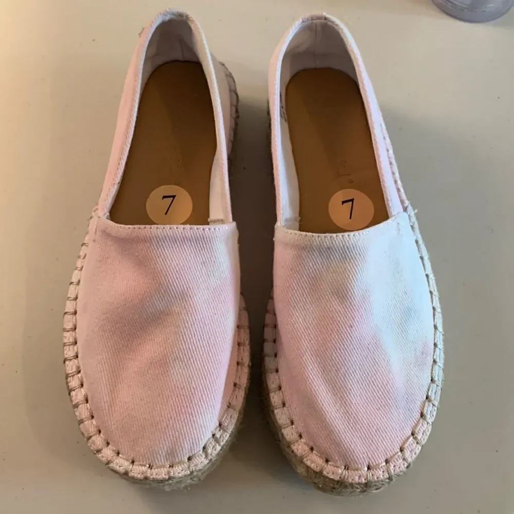 Splendid Tie Dye Laney espadrille slip ons